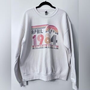 April 1984 Limited Edition Sweatshirt - Sz Lg
